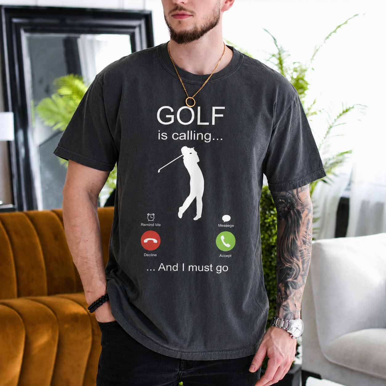 Golf is calling... and I must go Unisex T-shirt/Crewneck/Hoodie