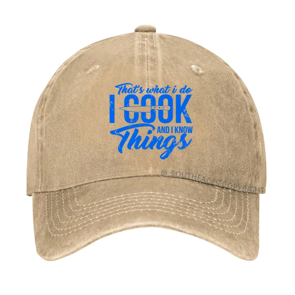 That's What I Do I Cook Things hat
