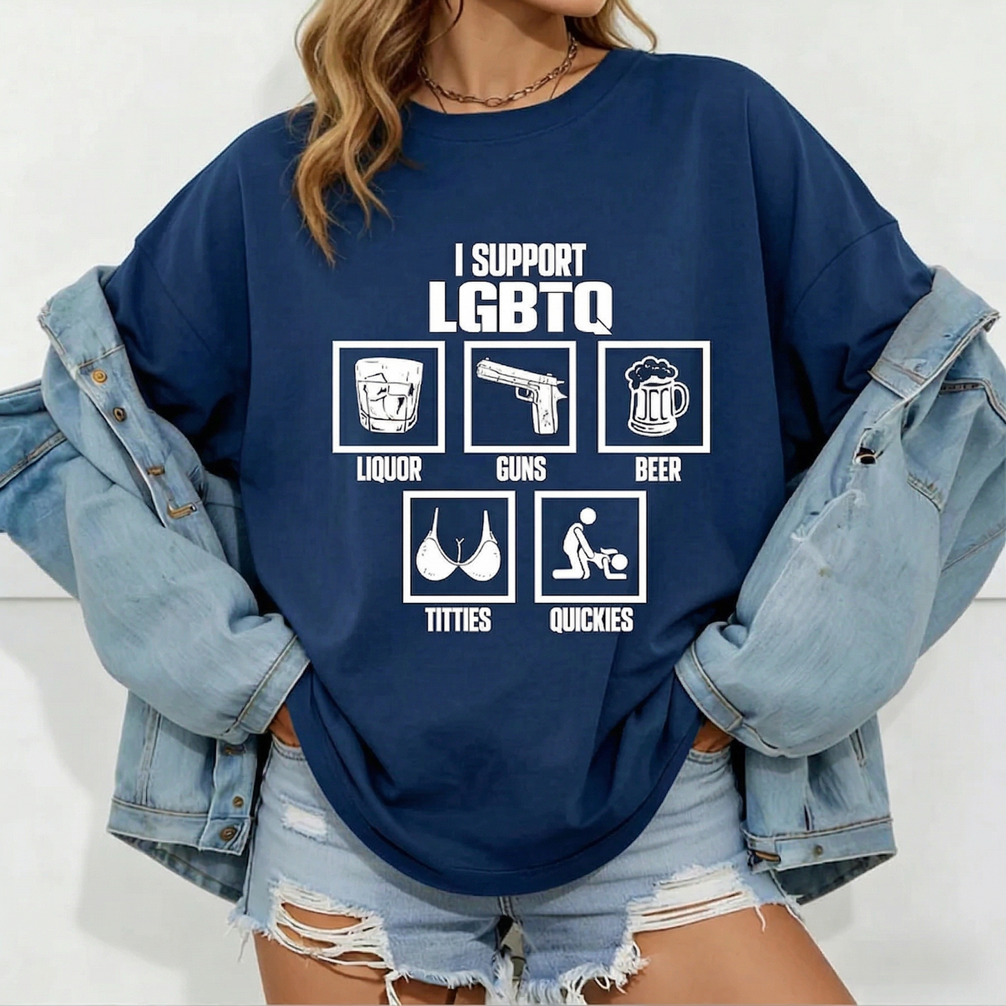 Funny Lgbtq Graphic Unisex Shirts/Crewneck/Hoodie