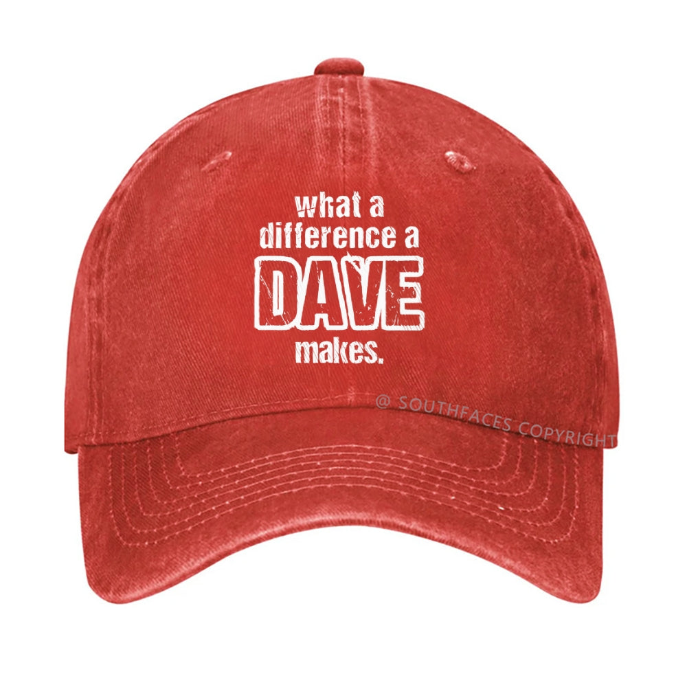What A Differences A Dave Makes hat