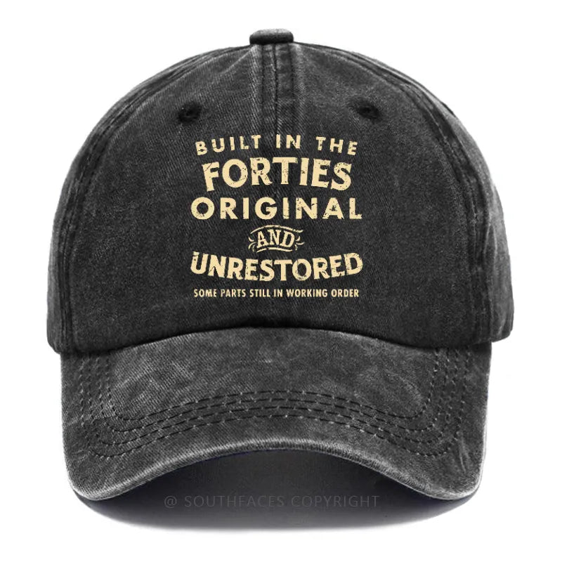 Built In The Forties Original And Unrestored Hat