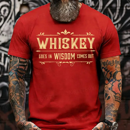 Whis Key Cose In Wisdom Comes Out shirts