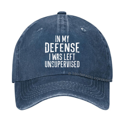 In My Defense I Was Left Unsupervised hat
