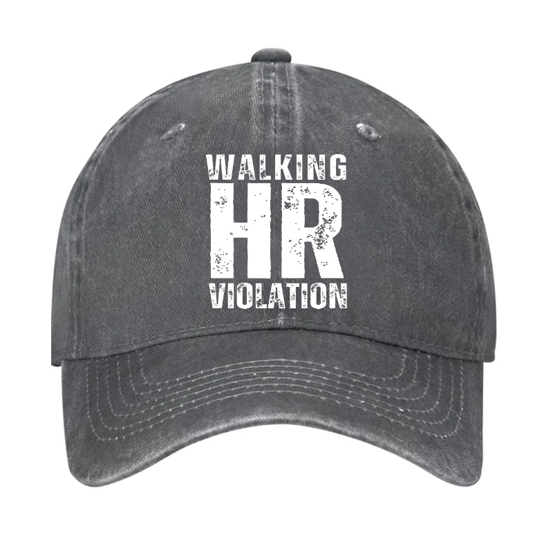 Funny Walking HR Violation Hat