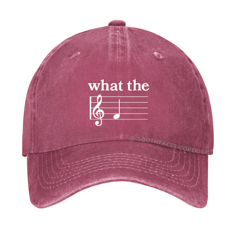 What The F Musical Note Hat