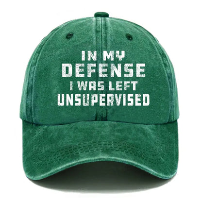 In My Defense I Was Left Unsupervised Hats