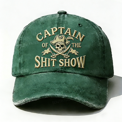 Embroidered ¡° Captain Of The Shit Show ¡± Hat