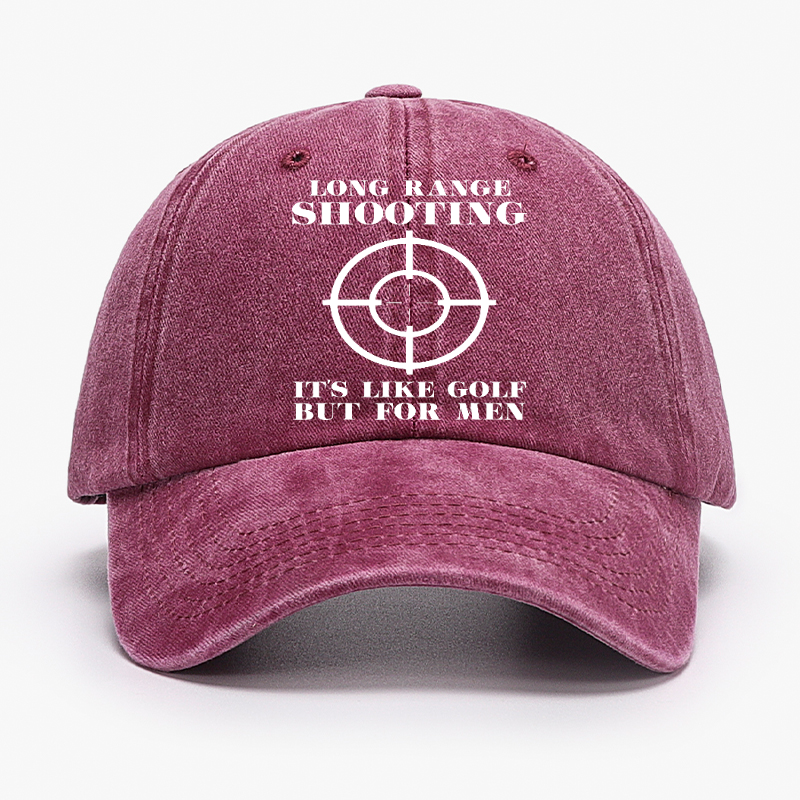 Long Range Shooting Is Like A Golf But For Men Hat