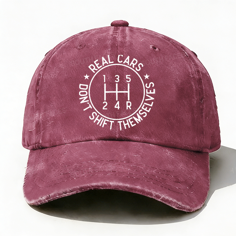 Real Cars Don't Shift Themselves Hat