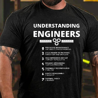 Understanding Engineers Funny T-shirt