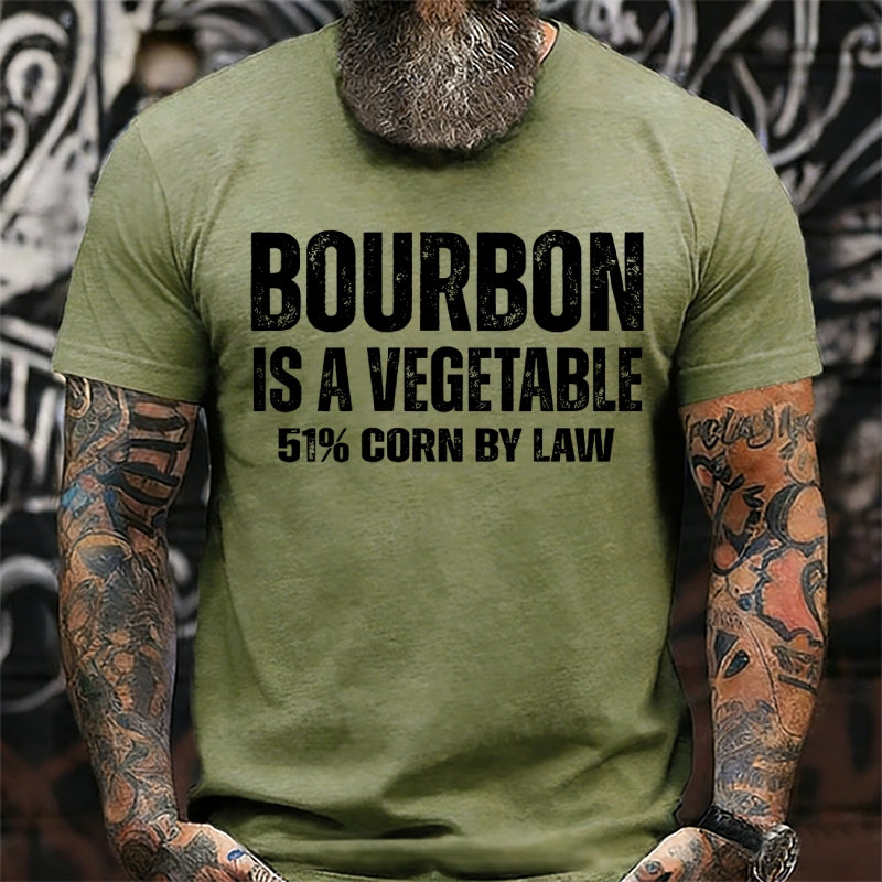 Bourbon Is A Vegetable 51% Corn By Law T-Shirts