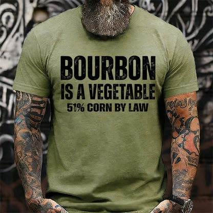 Bourbon Is A Vegetable 51% Corn By Law T-Shirts