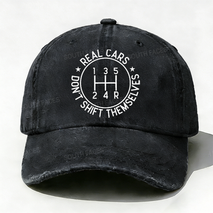 Real Cars Don't Shift Themselves Hat