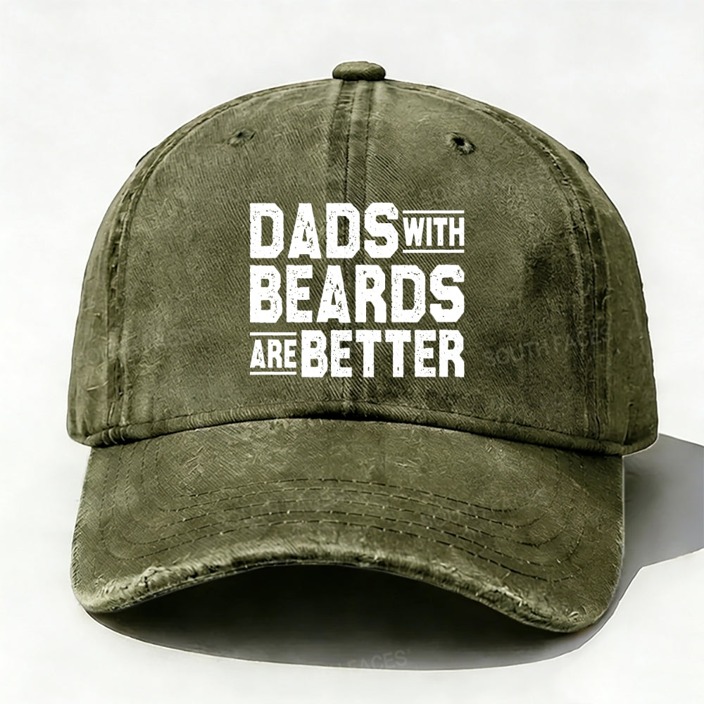 Dads With Beards Are Better Father's Day Gift Baseball Cap