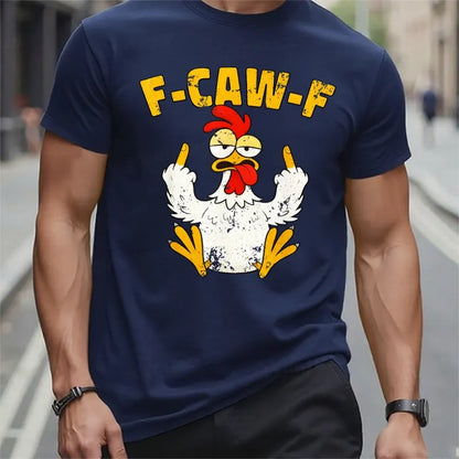 F-CAW-F Rooster Funny T-Shirts