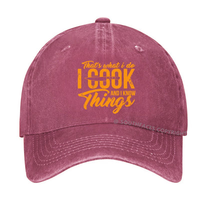 That's What I Do I Cook Things hat