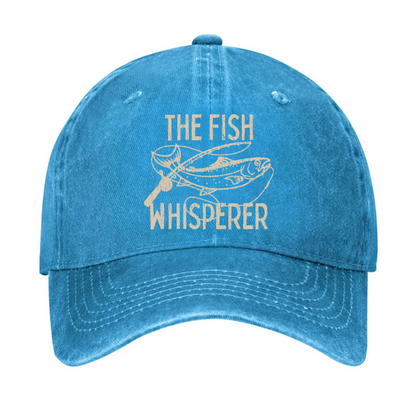 The Fish Whisperer Funny Fishing Hat