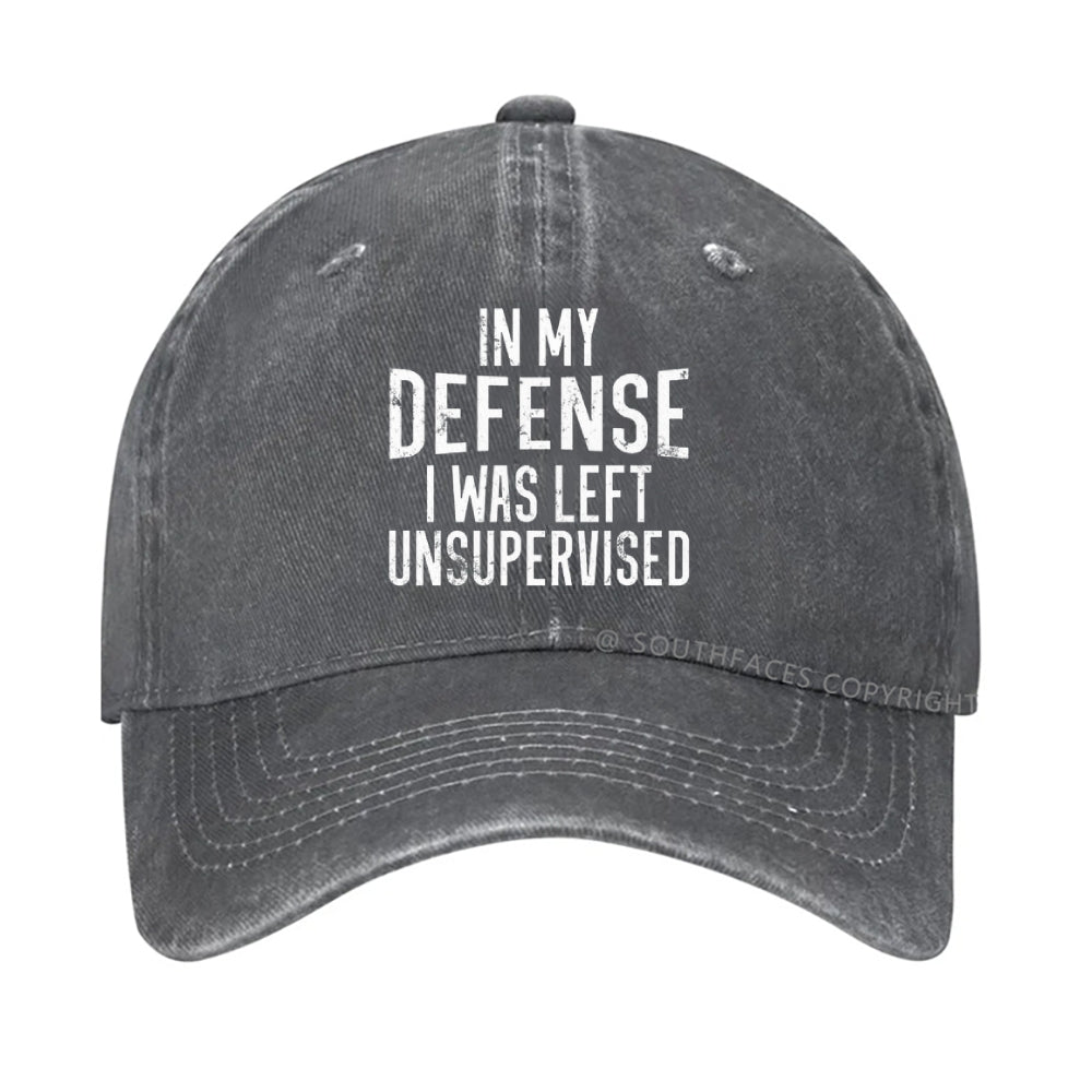In My Defense I Was Left Unsupervised hat