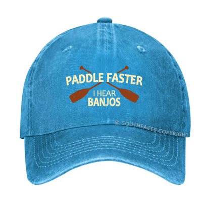 Paddle Faster I Hear Banjos Hat