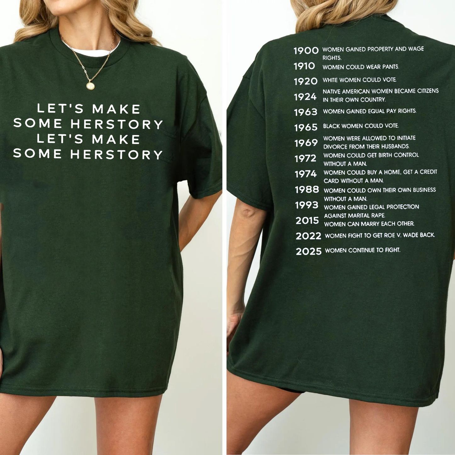Feminist Let¡¯s Make Herstory Women¡¯s Rights Unisex T-shirt/Crewneck/Hoodie