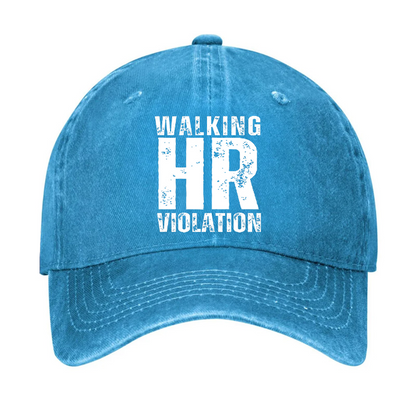 Funny Walking HR Violation Hat