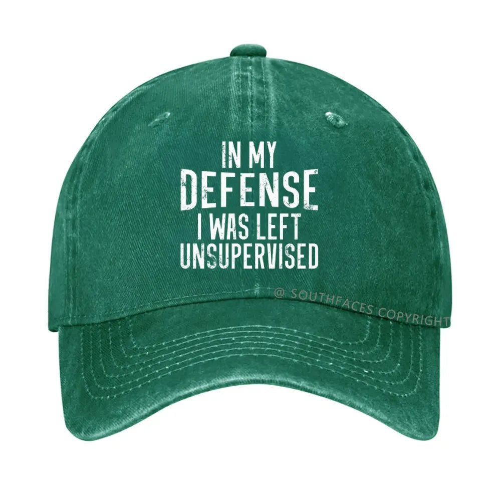 In My Defense I Was Left Unsupervised hat