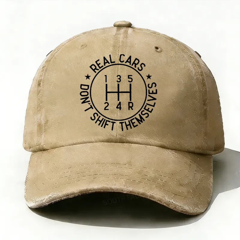 Real Cars Don't Shift Themselves Hat