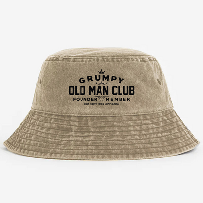 Grumpy Old Man Club Bucket Hat