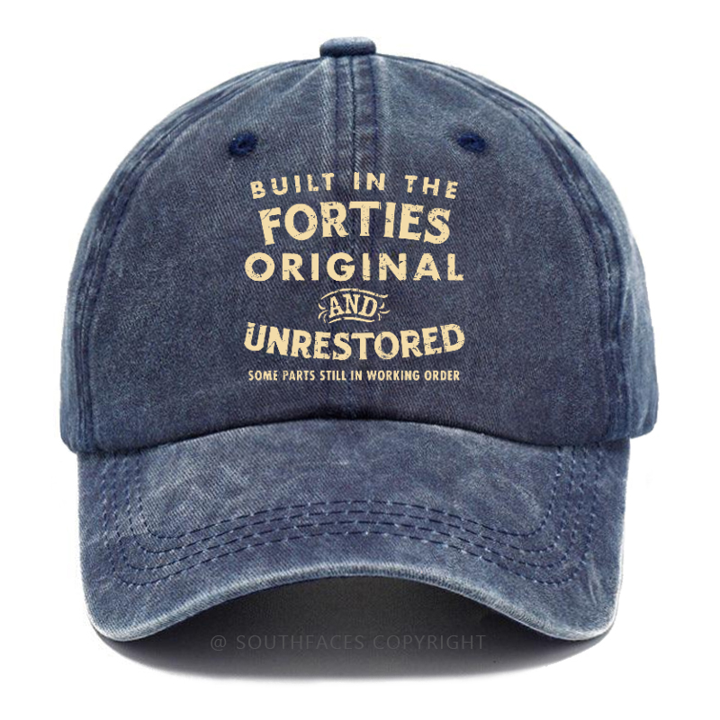 Built In The Forties Original And Unrestored Hat
