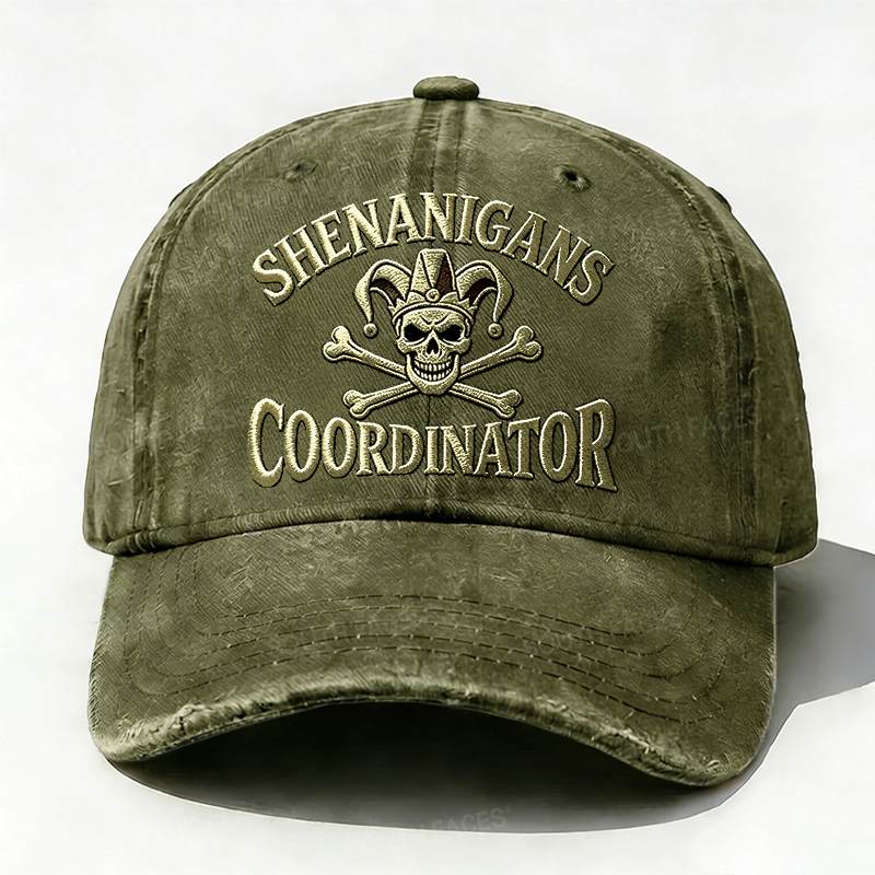 Embroidered ¡° Shenanigans Coordinator ¡± Hat