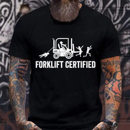 Forklift Certified Funny T-Shirt