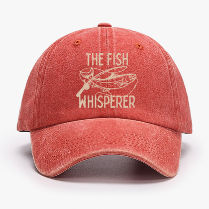 The Fish Whisperer Funny Fishing Hat