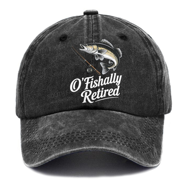 O'Fishally Retired Premium Fit Mens Hats