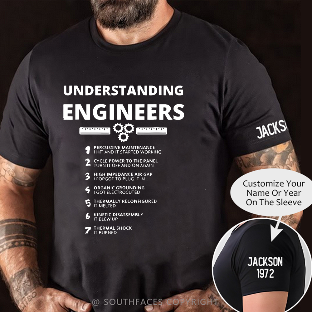 Understanding Engineers Funny T-shirt