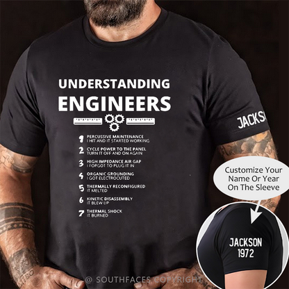 Understanding Engineers Funny T-shirt