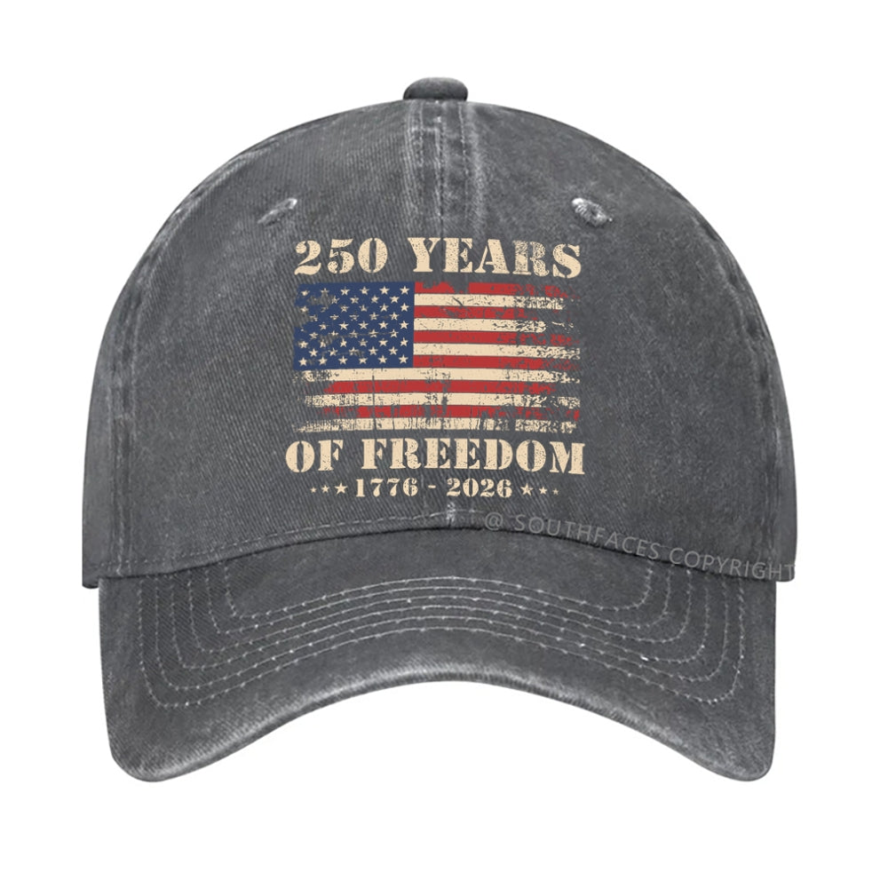 America 250th Anniversary 1776-2026 hat
