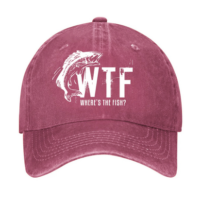 WTF Wheres The Fish Funny Hat