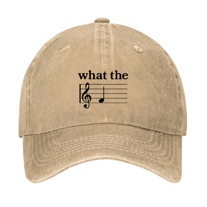 What The F Musical Note Hat