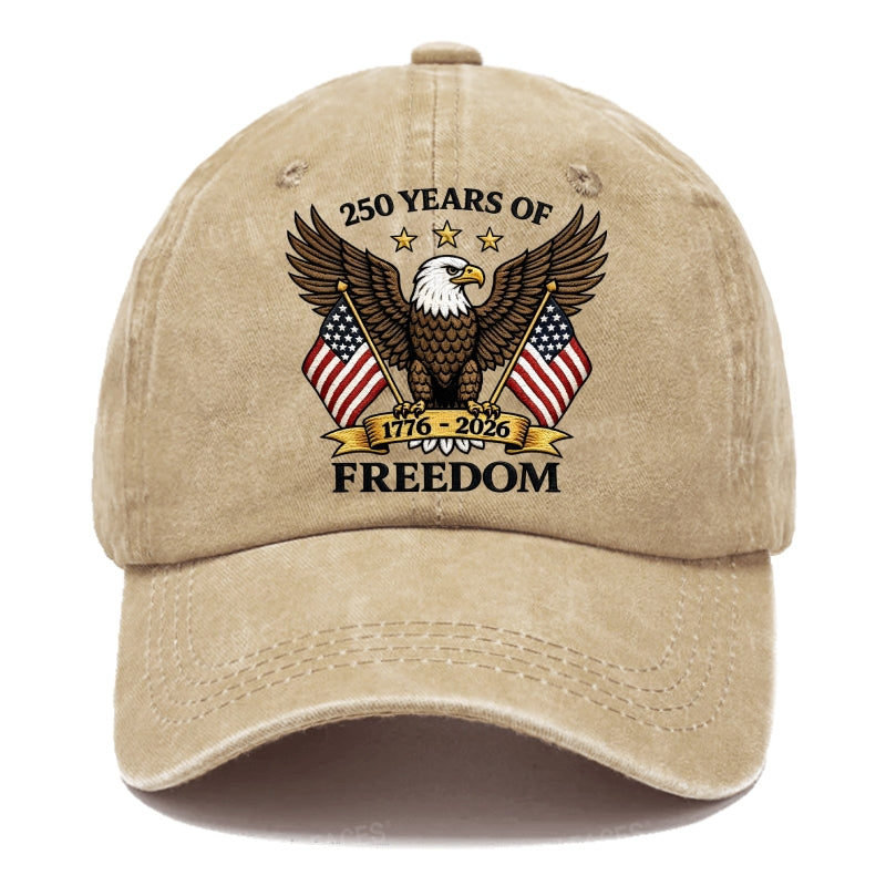250 Years Of Freedom 1776-2026 Hats