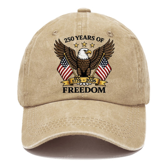 250 Years Of Freedom 1776-2026 Hats