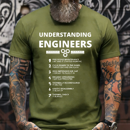Understanding Engineers Funny T-shirt
