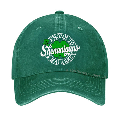 Prone To Shenanigans & Malarkey hat