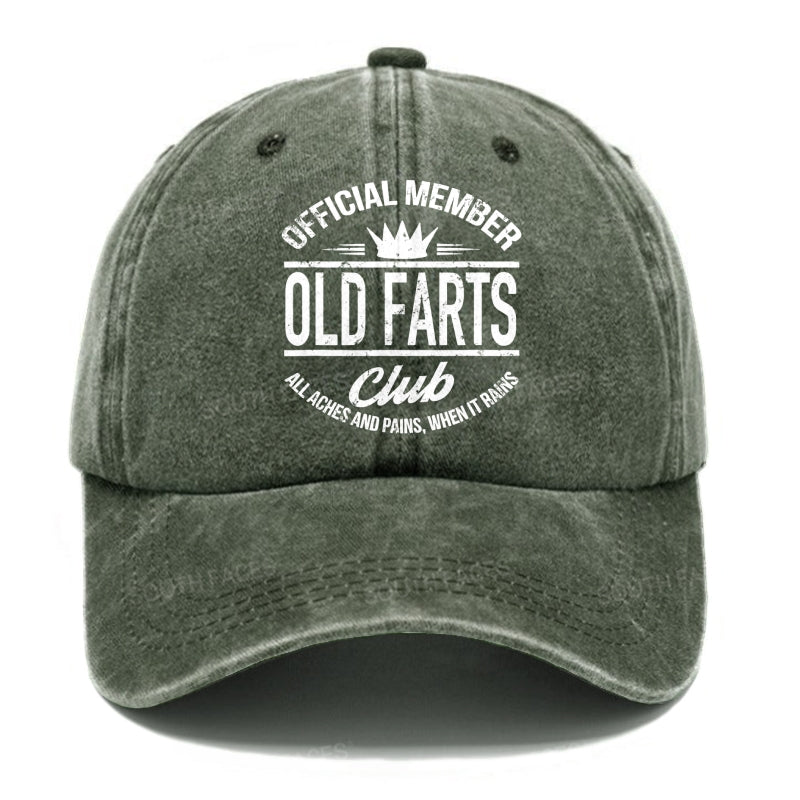 Official Member Old Farts Club All Aches And Pains,When It Pains Hats