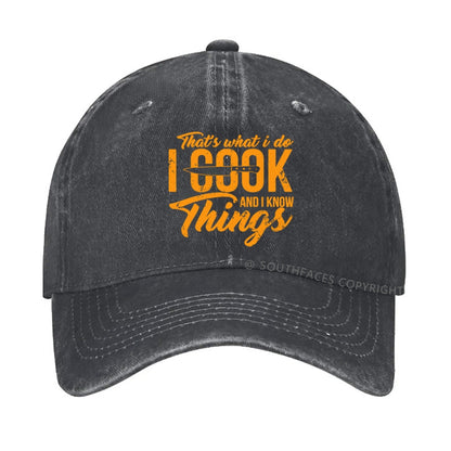 That's What I Do I Cook Things hat