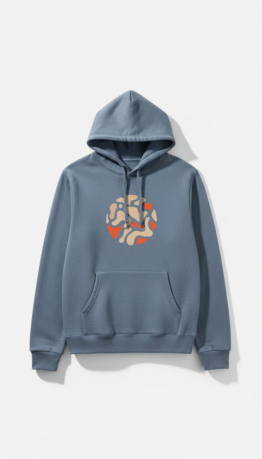 Blended Sweatshirt With Subtle Texture