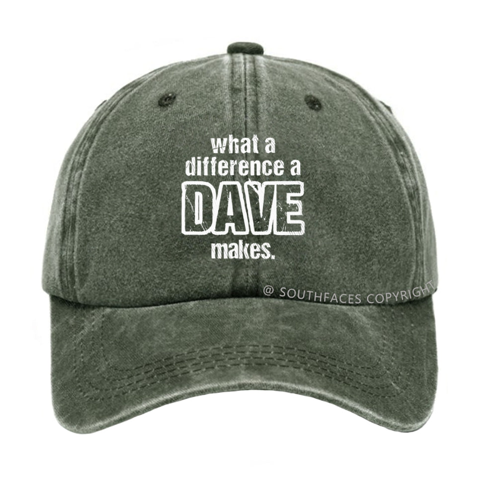 What A Differences A Dave Makes hat