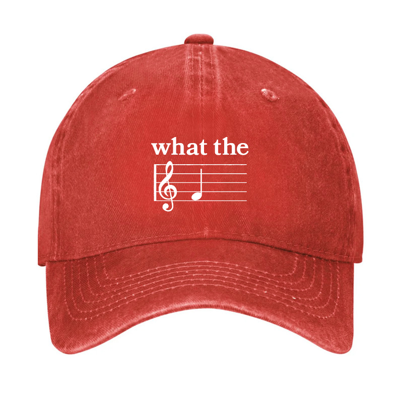 What The F Musical Note Hat