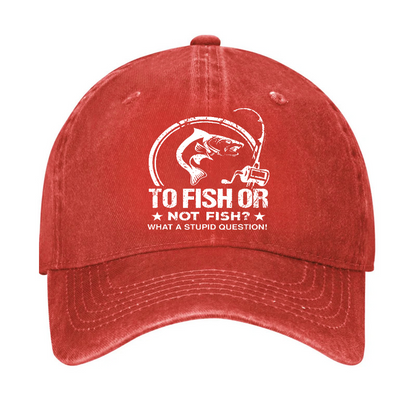 To Fish Or Not Fish? What A Stupid Question! Hat