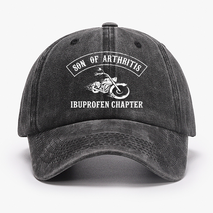 Sons Of Arthritis Ibuprofen Chapter Funny Biker Hat