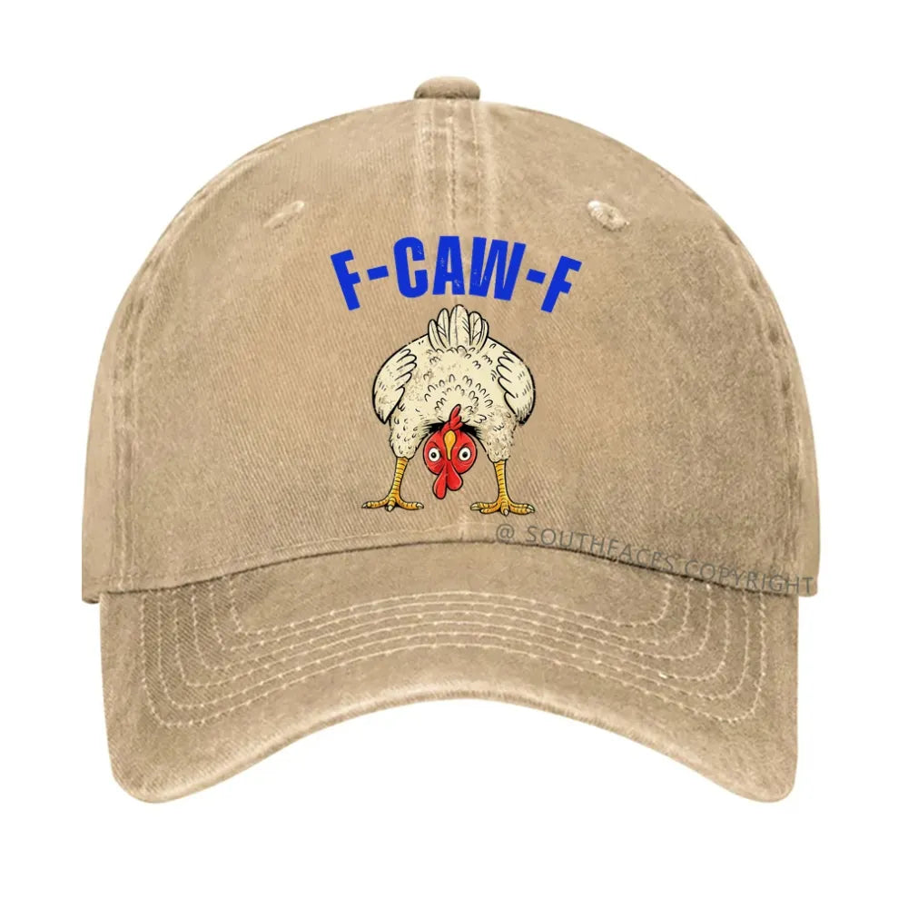 F-CAW-F Funny Baseball Hats